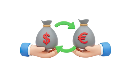 Dollar to Euro Currency Exchange