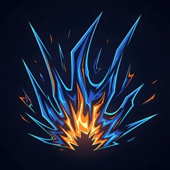 Explosive energy burst