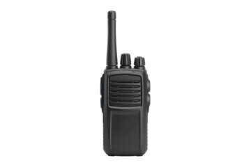 Black walkie talkie radio