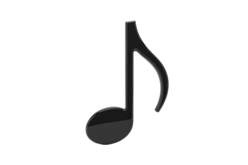 Single Eighth Musical Note