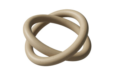 Torus Knot Illustration, 3D Render