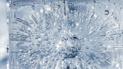 Shattered Glass with Ice Fragment.