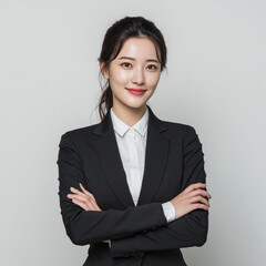 portrait of a young businesswoman