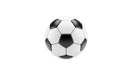 Soccer Ball Isolated on White Background