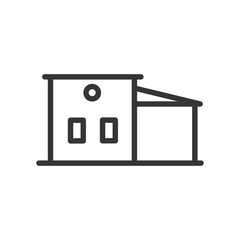 Home Line Icons. Editable Stroke. Contains such icons as Home, House, Real Estate, Real Estate, Residential Building, City, Apartment.