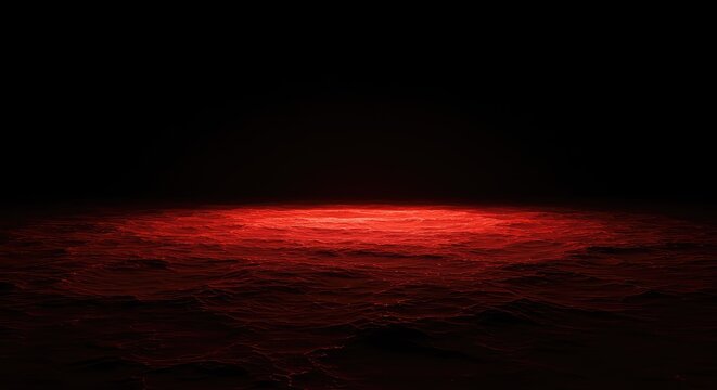 Abstract representation of an infinite, featureless expanse. The deep void symbolizes eternity, silence, nothingness, and unlimited potential ,horizon ,nothingness ,timeless