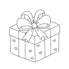 Valentine Line Art Clipart Bundle,  Cute Valentin Stamps PNG JPEG