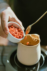 Making cup of tea&nbsp;