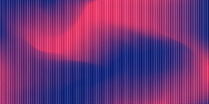 Minimalist Abstract Background with Soft Blue and Pink Gradients behind Rippled Glass Texture