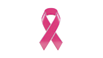 Pink Breast Cancer Awareness Ribbon