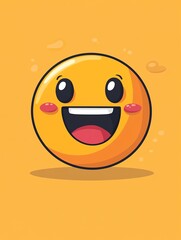 professional and fun logo design concept with graphic elements, emotional cartoon expressions, and clean layout for banners and brand identity visuals,