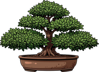 zen gardens heart an illustrated embrace of patience, artistry, and cultivated serenity, vector isolated on transparent background