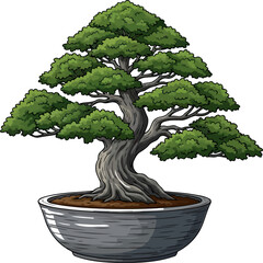 zen gardens embrace illustrated harmony of natures disciplined grace, vector isolated on transparent background