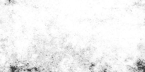 Fototapeta premium White background with scattered grey grunge texture, Abstract black and white gritty grunge background, Overlay for interesting effect and depth, The surface is covered with scratches.