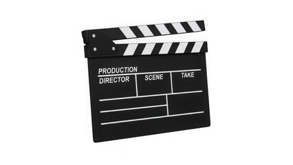 Fototapeta premium Classic film production director clapperboard