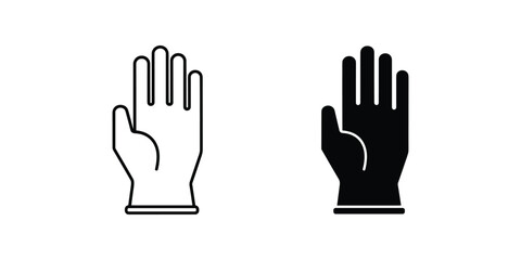 Obraz premium Hand Gesture Illustration Set