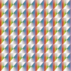 ホログラム調の幾何学テクスチャ