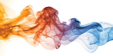 Fototapeta premium abstract colorful smoke