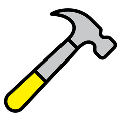 Hammer  Icon Element For Design