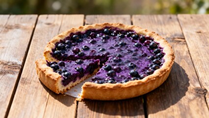 Black currant berry food with homemade mood natural ingredient dessert fruit texture gourmet culinary inspiration vibrant color healthy bold flavor rustic seasonal against wooden table background