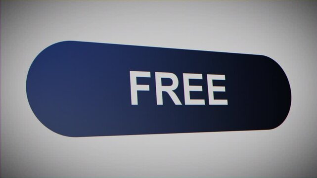 Free button screen closeup