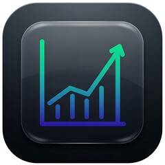 Modern Business Growth Analytics and Financial Success Progress Icon Collection