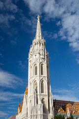 The Church of the Assumption of the Buda Castle , more commonly known as the Matthias Church