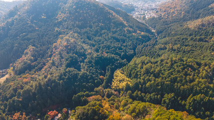 Nov 24 2025 Serene Takagamine Kaido Landscape in Kyoto, Japan