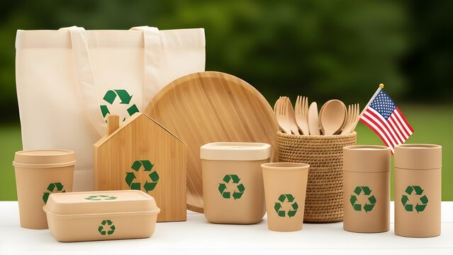Eco friendly disposable tableware and packaging products