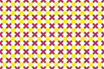 Maroon color and Yellow color checkerboard pattern for background