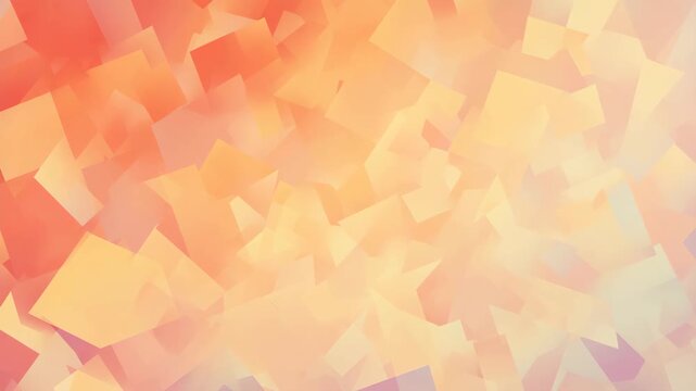 abstract vector background with triangles, orange, pattern