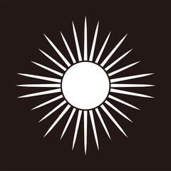 日本の伝統的家紋「日紋」のデータ画像