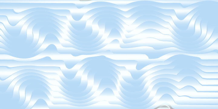 Abstract background seamless pattern with colorful waves. Trendy vector illustration in retro psychedelic style