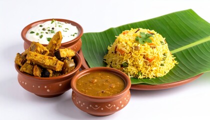 South Indian Thali.
