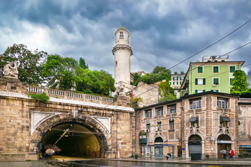 Piazza del Portello, Genoa, Italy