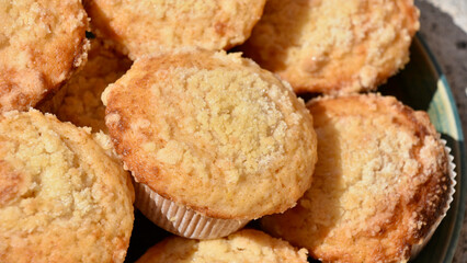 Lemon Streusel Muffins, Medium Close-up