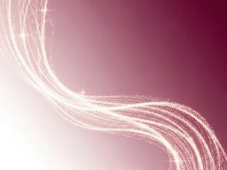 Elegant rose gold glitter trails on a soft pink gradient backdrop