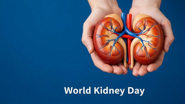 World kidney day illustration
