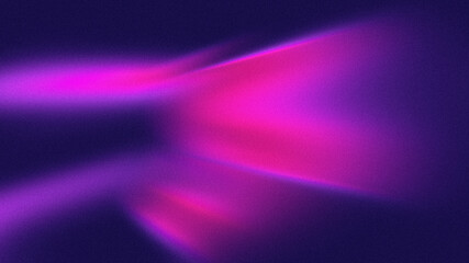 Fototapeta premium Luminous pink and purple grainy gradient aesthetic background with motion blur grainy texture