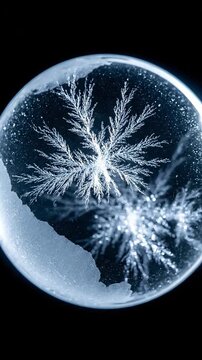 Time-Lapse Microscopic Crystallization Process: Visualizing Growth Patterns and Structure