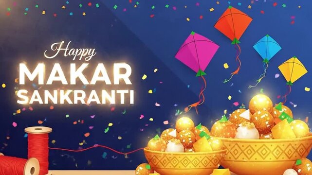 happy makar sankranti festival