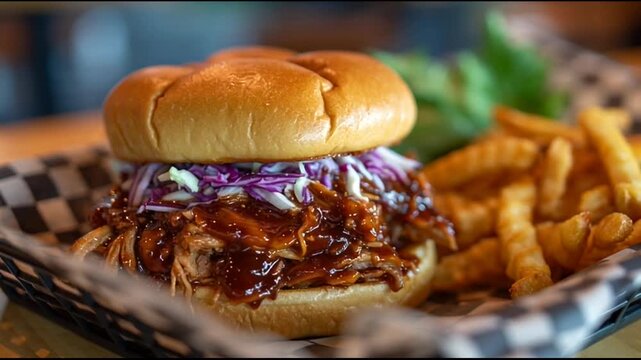 Bbq Pulled Pork Sandwich