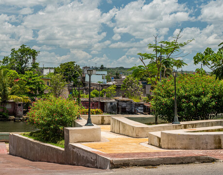 plaza in Matanzas Cuba 