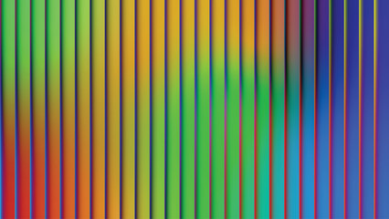 Abstract Vertical Gradient Lines Background with Vibrant Multicolor Transitions