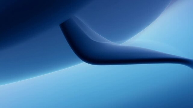 abstract blue background with lines, wave
