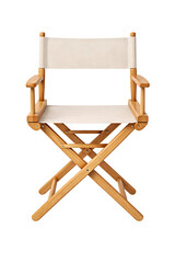 Director Chair Isolated On Black