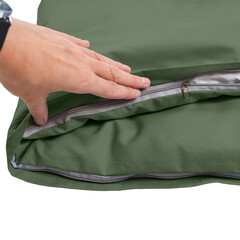 cotton duvet cover with zipper, bed linen