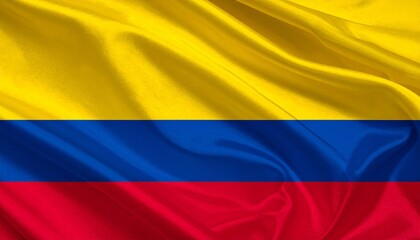 Fototapeta premium flag of Colombia