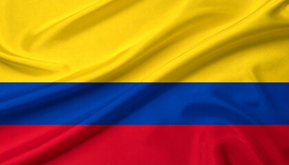 Fototapeta premium flag of Colombia