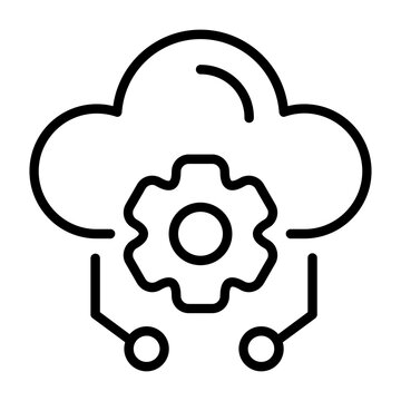 Cloud Services Vector Icon